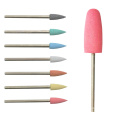 Hot Sale Cuticle Clean Silicone Manicure Nail Drill Bits Foot Cleaning Tools